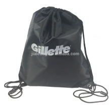 190T 210D Silk Printing Gillette Sport Drawstring Bag
